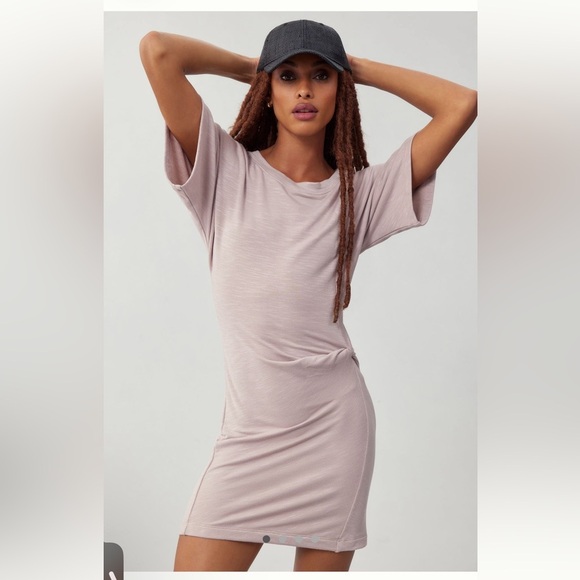Daily Practice Dresses & Skirts - Daily practice by Anthropologie Side-Twist Tee dress size large
